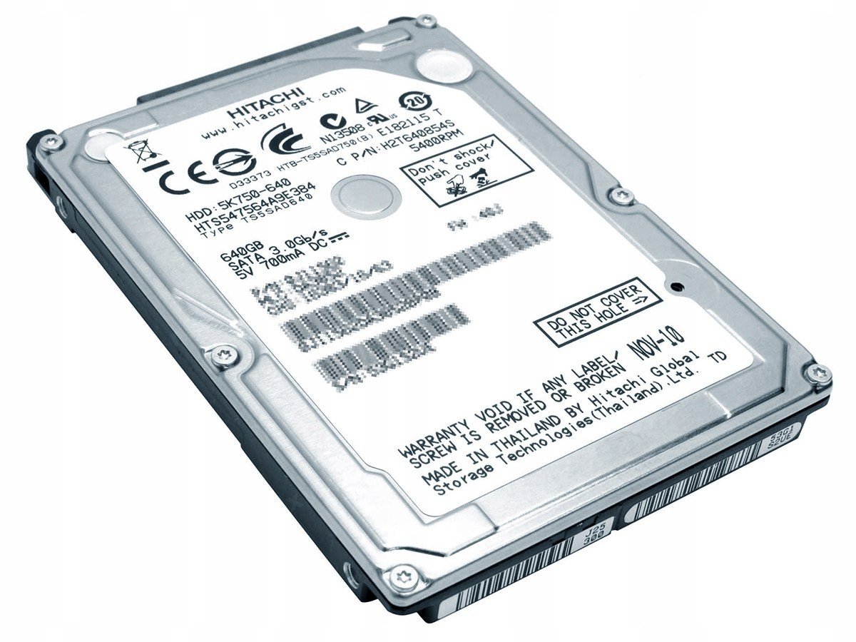 Pevný disk Hdd 640GB 2,5'' Sata