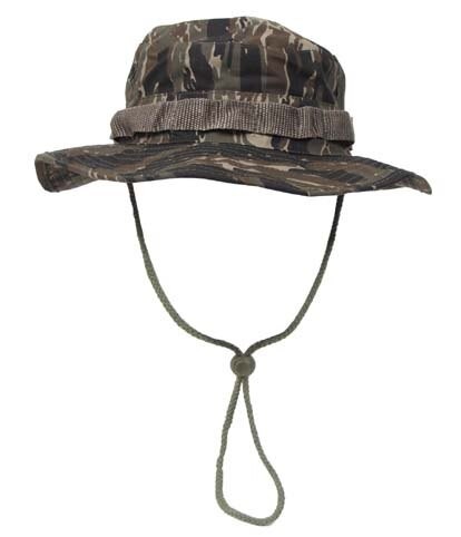 Klobouk MFH® US GI Bush Hat Ripstop – Tigerstripe (Barva: Tigerstripe, Velikost: XXL)