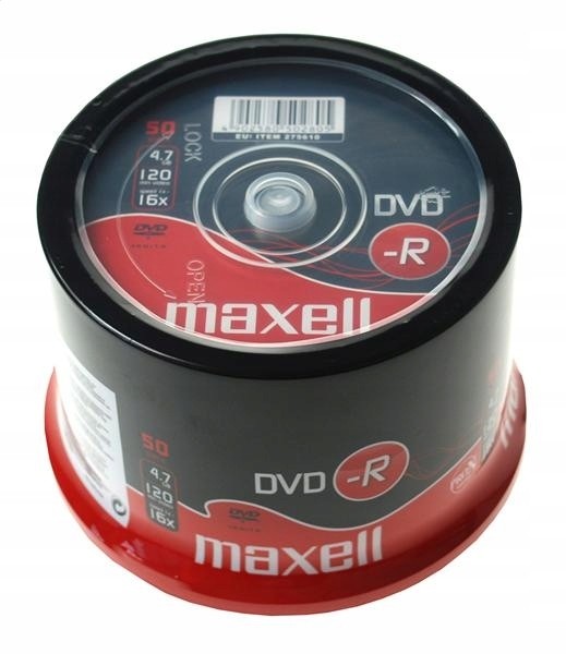 Dvd-r 4,7GB 16X KS*50 Maxell