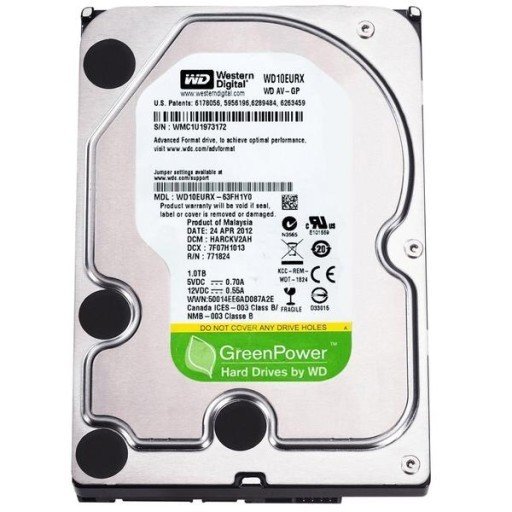Tvrdý disk Western Digital WD10EURX 1TB Sata III