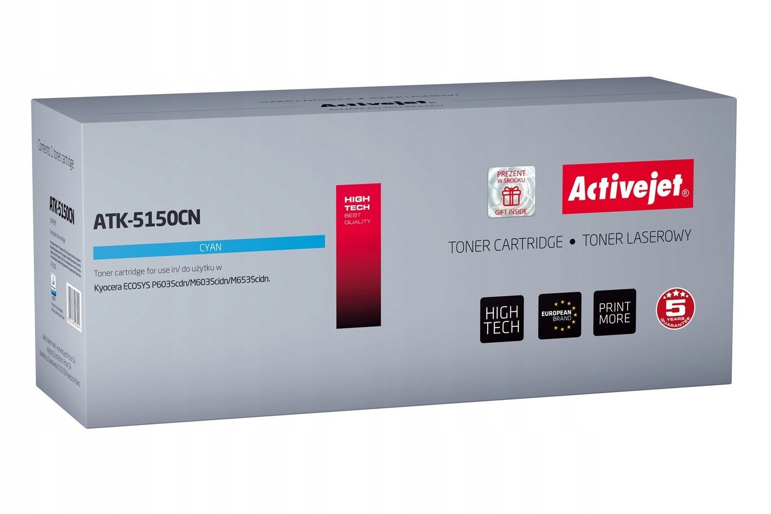 Toner Activejet ATK-5150CN (náhrada Kyocera TK-5