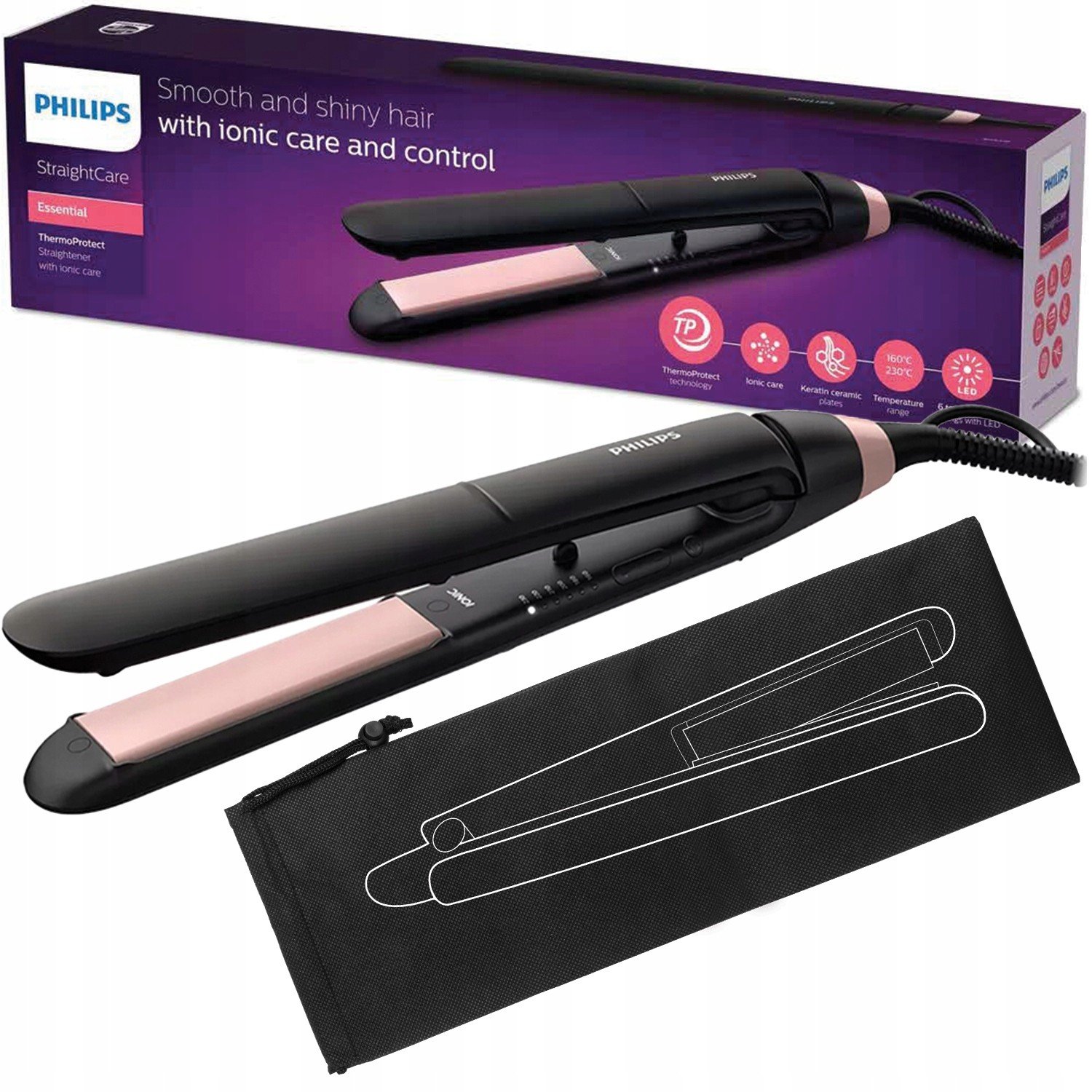 Keramická Žehlička Philips Ionizace Pouzdra