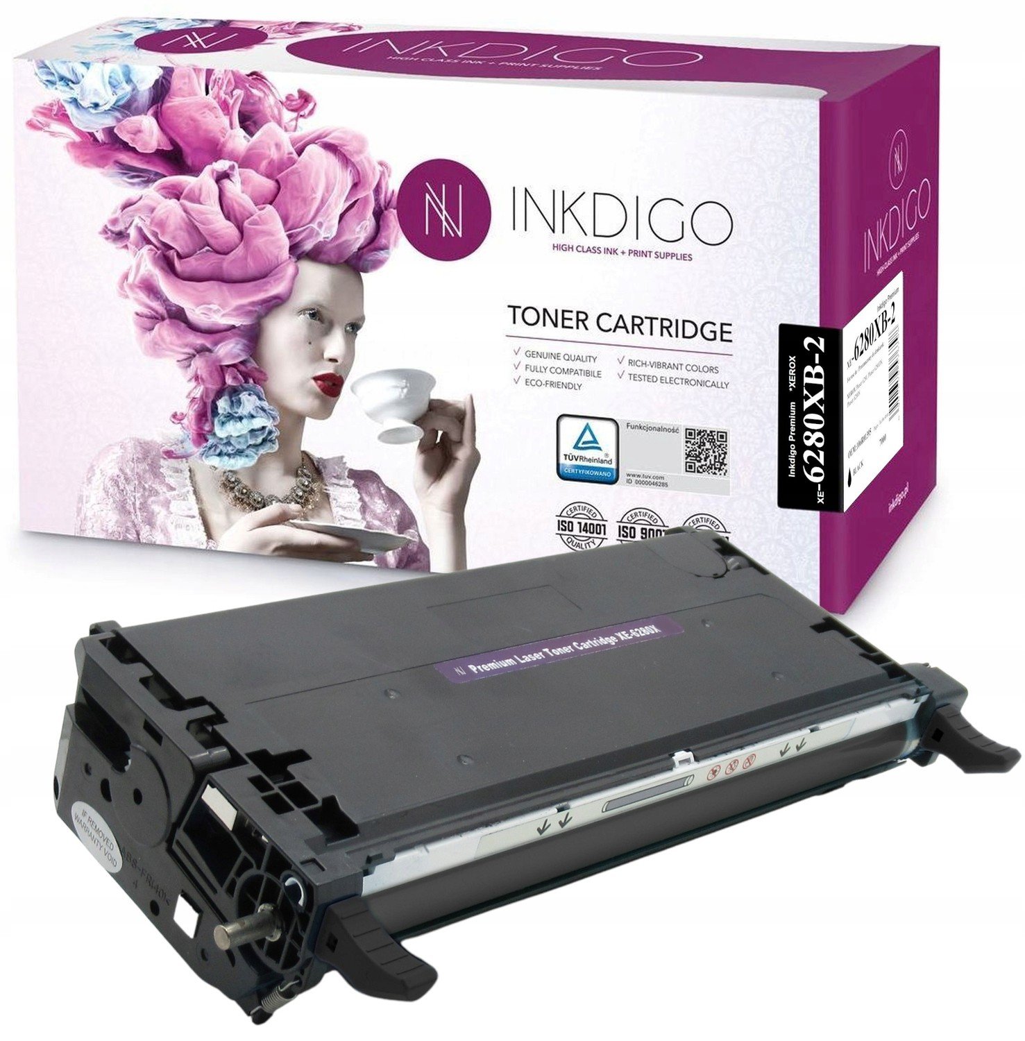 Toner náhradní pro Xerox Phaser 6280 Dn Dnm černý