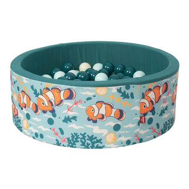 knorr toys® Ball pool soft - Clown fish - 150 koulí