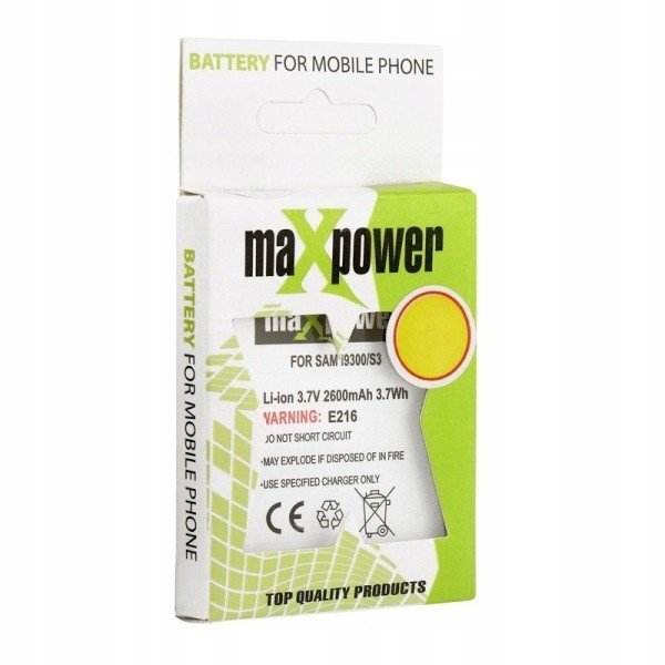 Baterie Samsung S5 G900 3100mAh MaxPower EB-BG900B