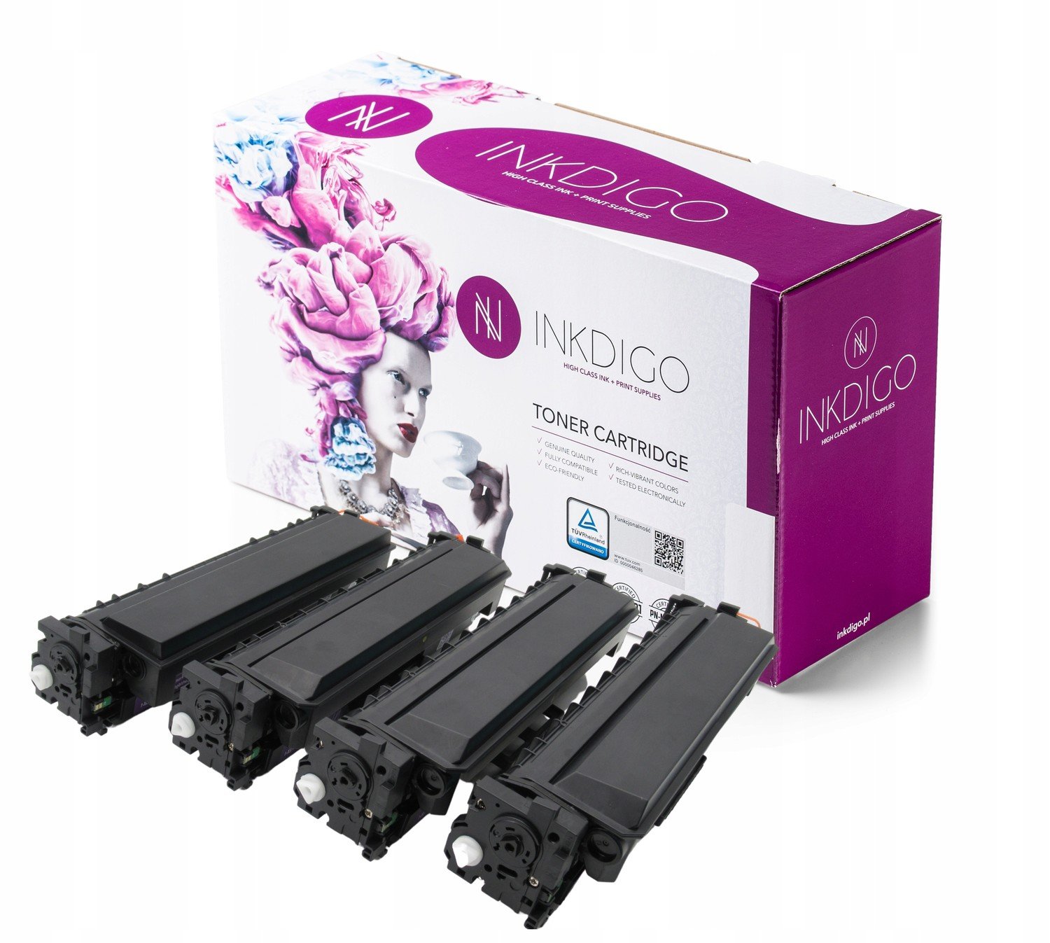 4x Toner pro Canon 46 i-SENSYS MF732Cdw MF734Cdw XL