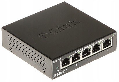 Switch DES-105/E 5-PORTOVÝ D-Link