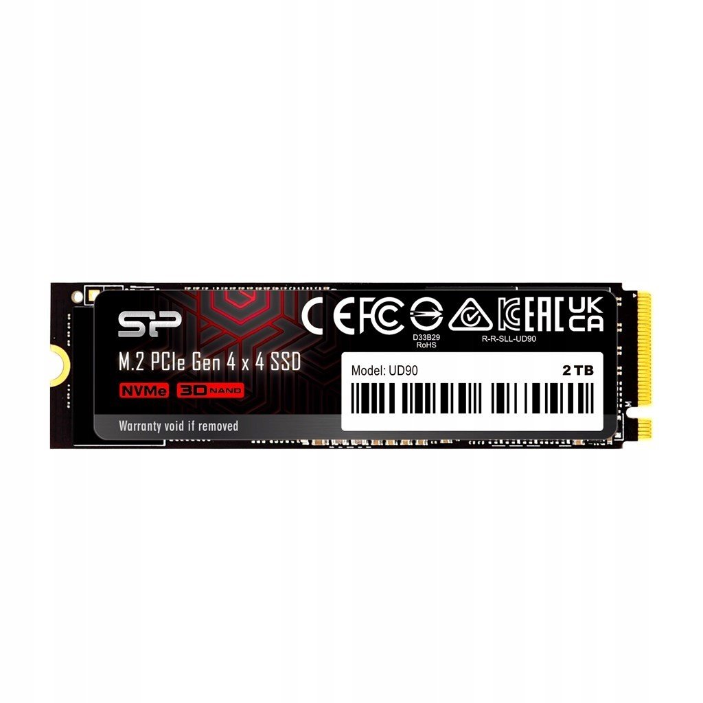 Ssd Silicon Power 2TB UD90 NVMe 4.0 Gen4 PCIe M.2