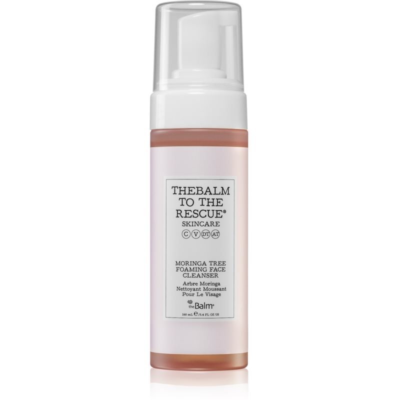 theBalm To The Rescue® Moringa Tree čisticí pleťová pěna s hydratačním účinkem 160 ml