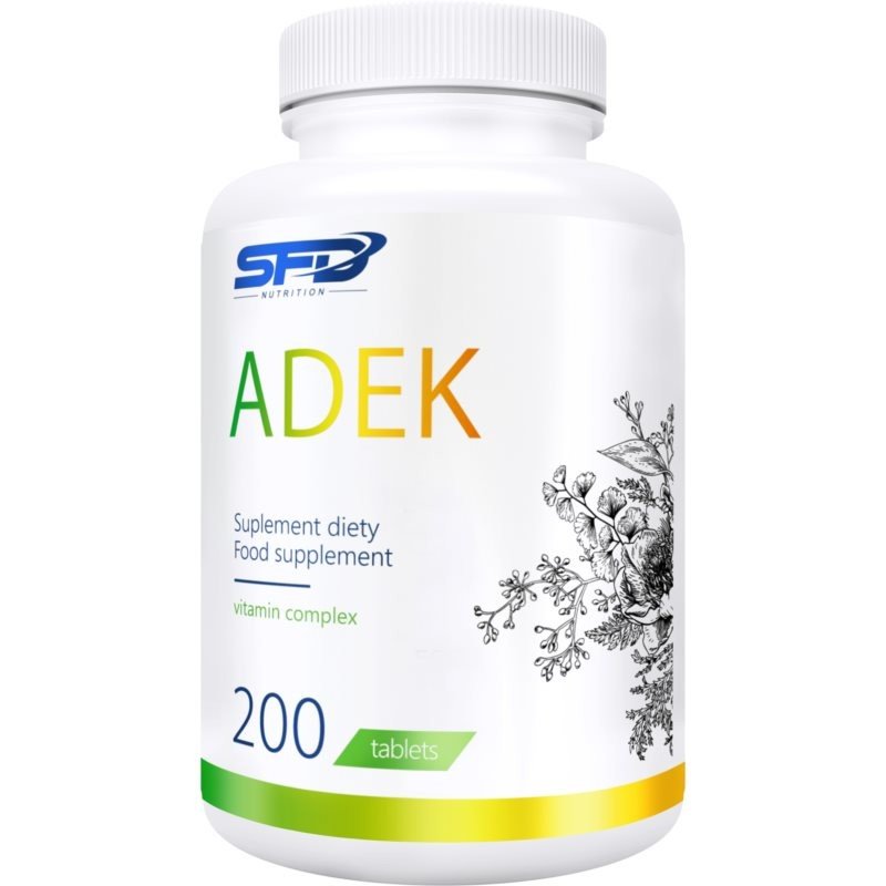 SFD Nutrition ADEK komplex vitamínů 200 tbl