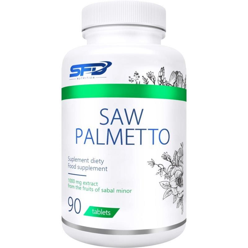 SFD Nutrition Saw Palmetto tablety pro udržení vitality 90 tbl