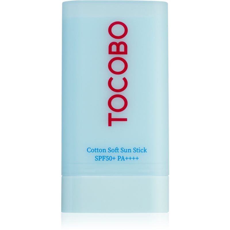 TOCOBO Cotton Soft ochranná hydratační tyčinka s matným efektem SPF 50+ SPF 50+ 19 g