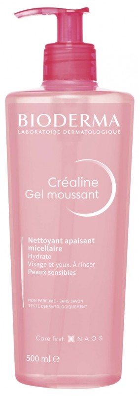 Bioderma Čisticí gel pro citlivou pokožku Créaline (Foaming Gel) 500 ml
