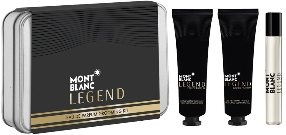 Mont Blanc Legend - EDP 7,5 ml + sprchový gel 30 ml + krém na obličej 30 ml
