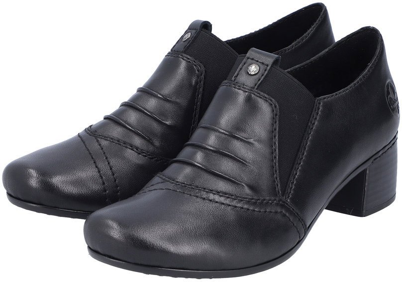 Rieker Dámské kožené polobotky 41657-00 36