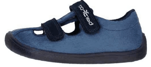 Bar3Foot chlapecké barefoot sandály 3BE25/6 tmavě modrá 24