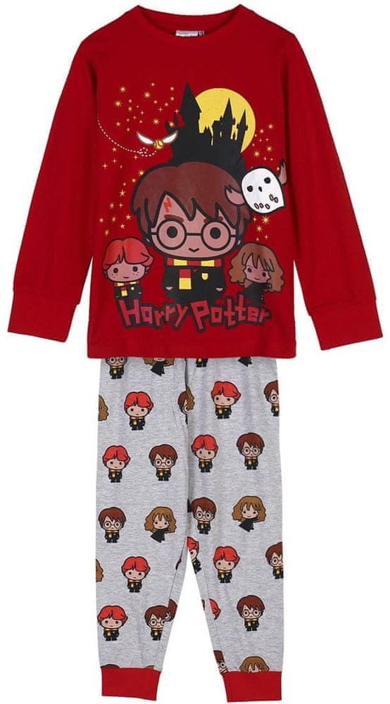 Disney dětské pyžamo Harry Potter 2900000532 červená 98
