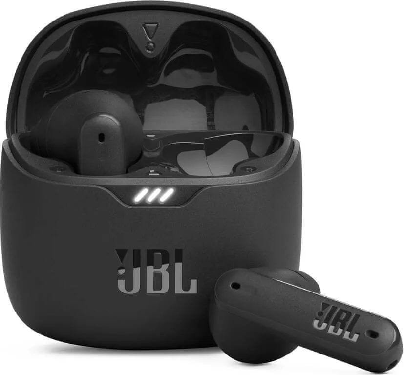 JBL Tune Flex, čirá bílá