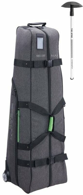 Big Max Traveler Travelcover Storm/Charcoal/Lime + The Spine SET