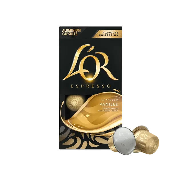 L'Or Espresso Vanille 10 ks kapslí, kompatibilní s kávovary Nespresso