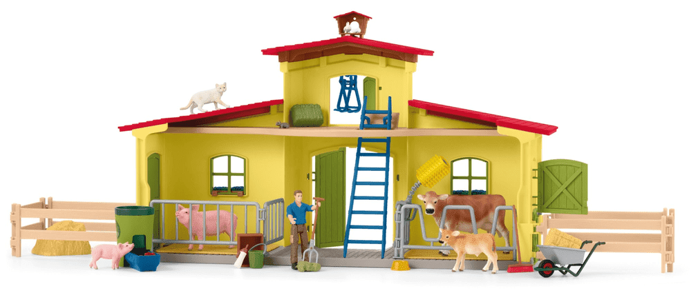 Schleich 42605 Velká farma se zvířaty a příslušenstvím