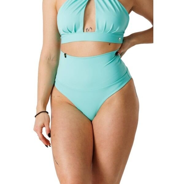 GOLDBEE SHAPEWEAR SWIMWEAR BOTTOMS Dámské stahovací plavecké kalhotky, zelená, velikost XXL