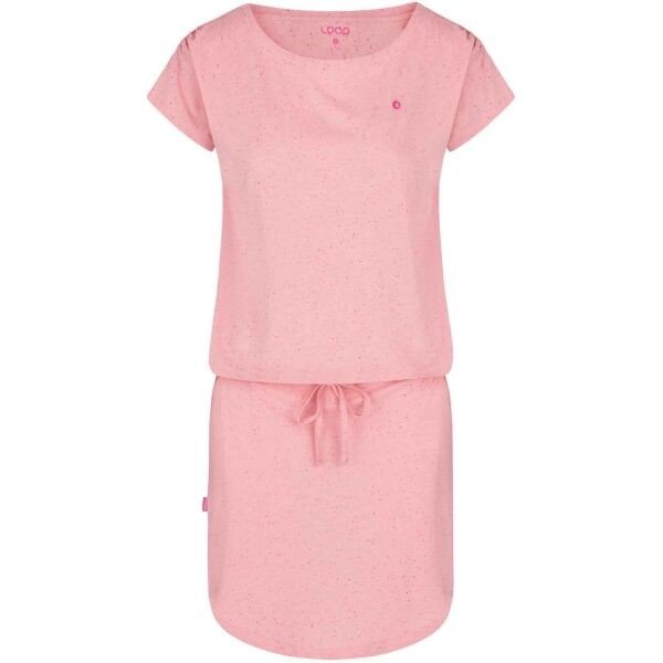 Loap BURGET Dámské šaty, růžová, velikost XL