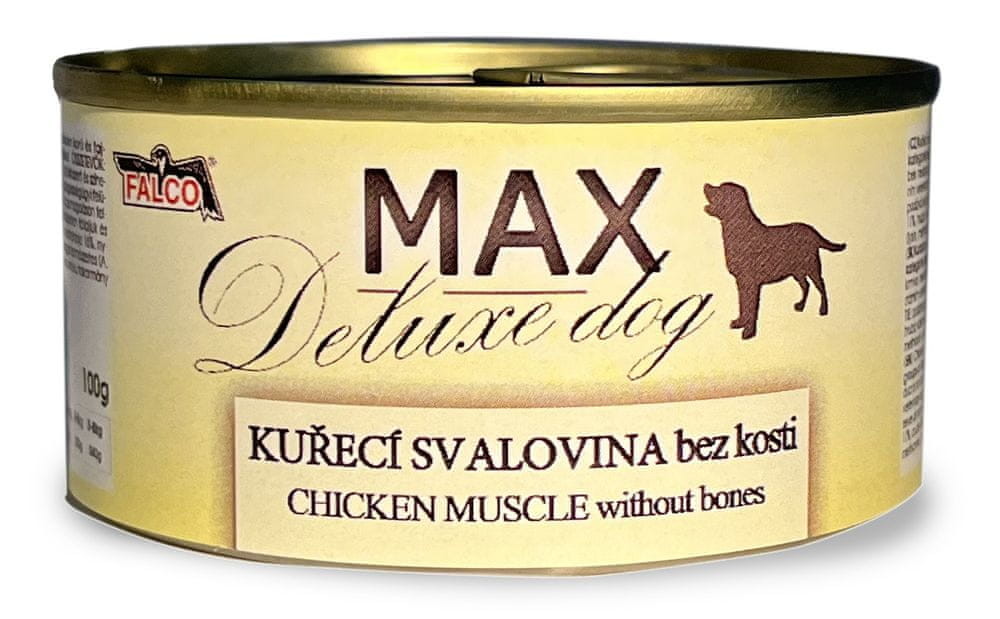 FALCO MAX kuřecí svalovina bez kosti 15×100 g