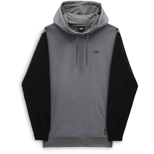 Vans SKOVAL PULLOVER-B QUIET Pánská mikina, tmavě šedá, velikost S