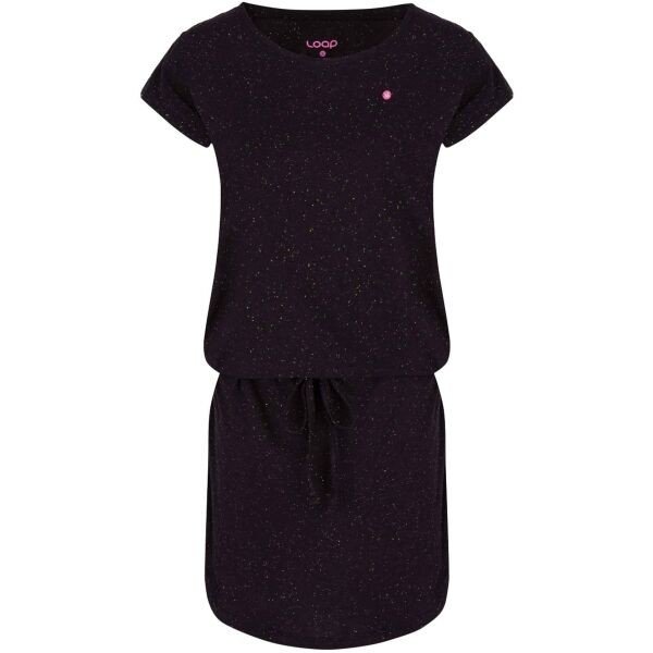 Loap BURGET Dámské šaty, tmavě modrá, velikost S