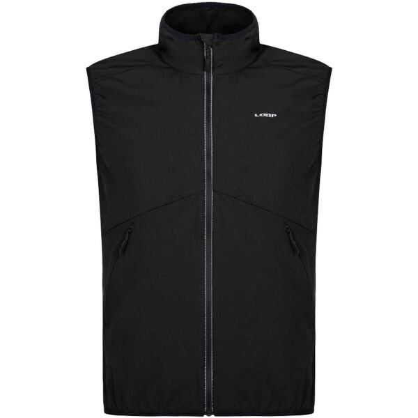 Loap URYLON Pánská vesta, černá, velikost S