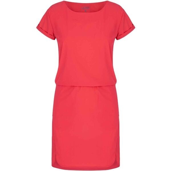 Loap UBULINA Dámské šaty, růžová, velikost L