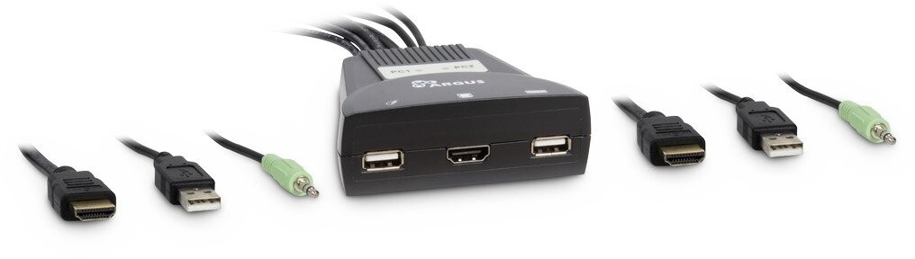 INTER-TECH LS-21HA, 2-portový, HDMI - 88887340