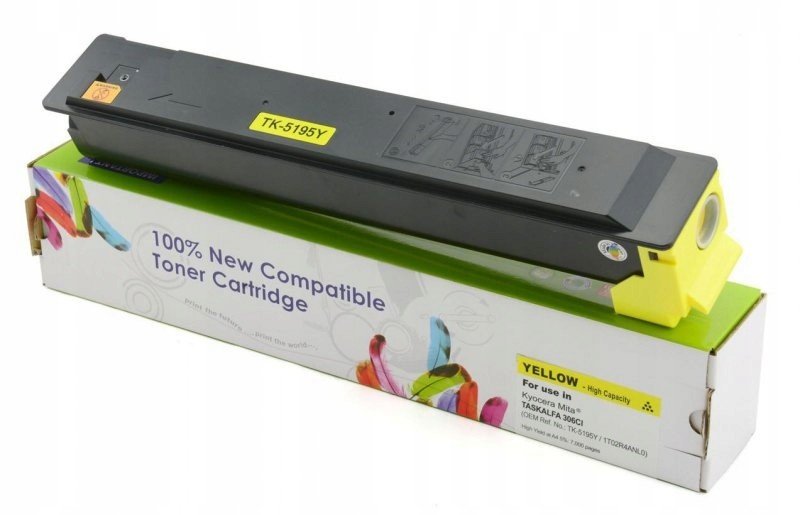 Toner Cartridge Web Yellow Kyocera TK5195