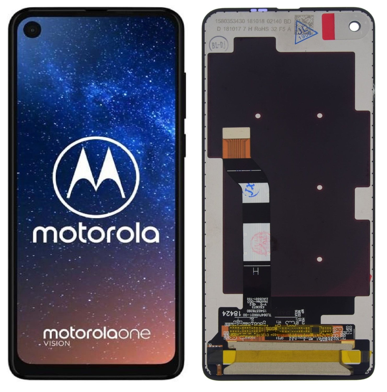 Displej pro Motorola One Action černý