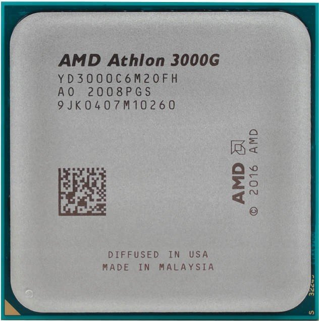 Amd Athlon 3000G 3.5GHz Radeon Vega AM4 Oem Tray