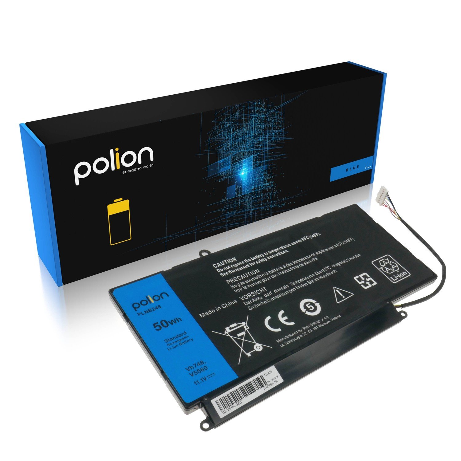 Baterie VH748 pro Dell Vostro 5460 5470 5480 5560