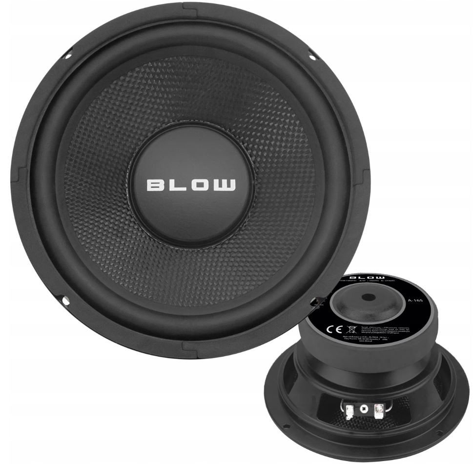 Hlavní Hlas 16,5cm Subwoofer 6,5 200W Bass