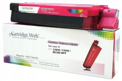 Toner Cartridge Web Magenta Oki C5850 náhradní