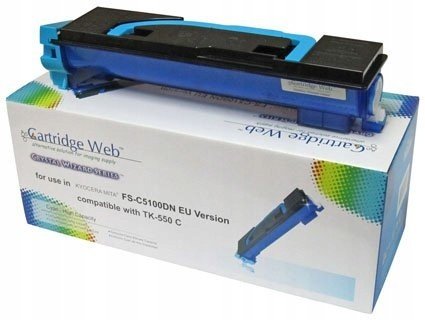 Toner Cartridge Web Cyan Kyocera TK550/TK552