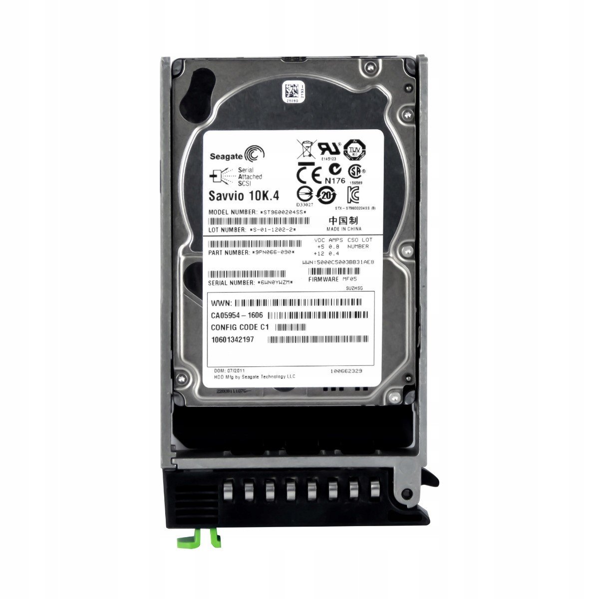 Fujitsu CA05954-1606 600GB 10K 16MB SAS-2 2.5''