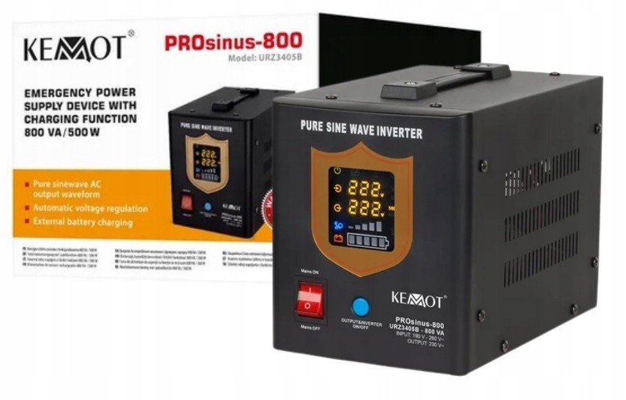 Invertor PROsinus 800 12V 800VA 500W Ups