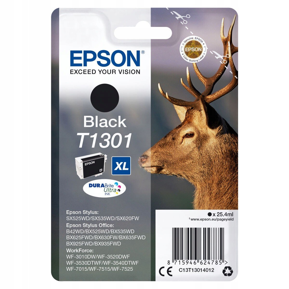 Originální inkoustová náplň Epson C13T13014022