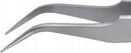 Pinzeta Přesná Srpnovými Špičkami Nerez