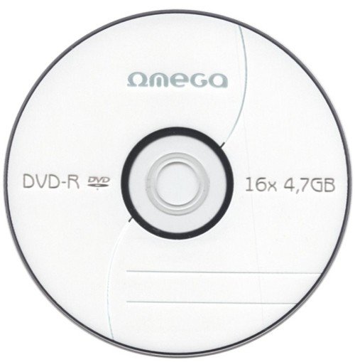Omega Dvd-r disky 4,7GB 16x ks 100 WaWa Akce