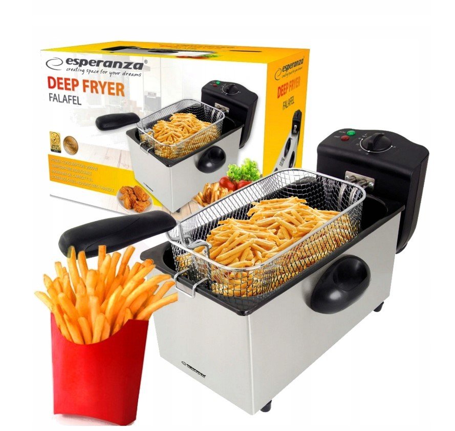 Fritéza XXL Silná Velká Olejová 3L