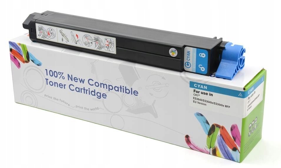 Toner Cartridge Web Cyan Oki