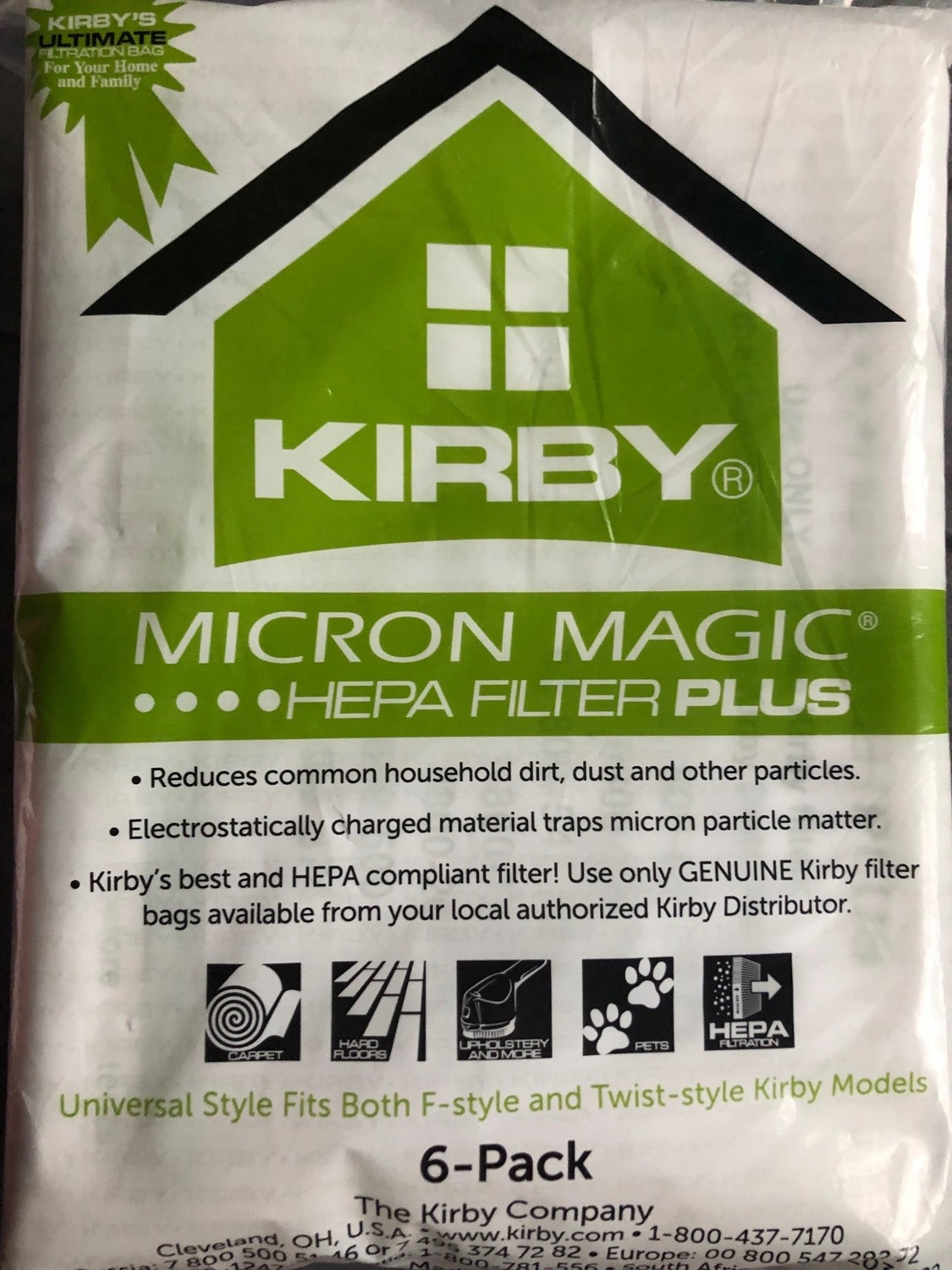 Sáčky Kirby Sáčky Micron Magic Originální 6 ks