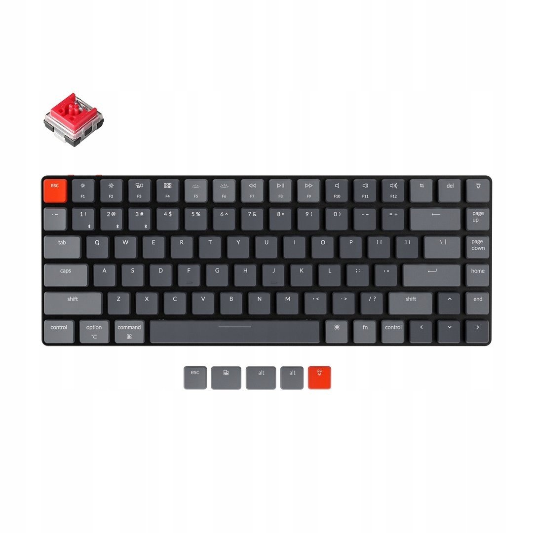 Keychron K3 v2 Mechanická klávesnice Rgb K3-E1