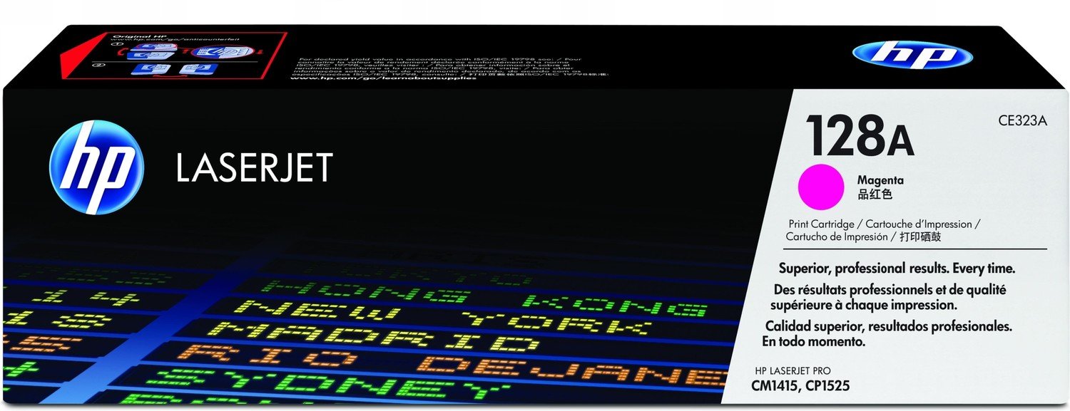 Toner Hp CE323A červená (purpurová)